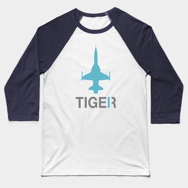 F-5 Tiger II Baseball T-Shirt by Tailgunnerstudios